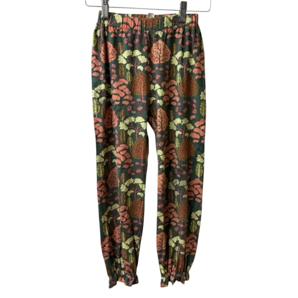 Kate Quinn Kids Forest Print Pants - Woodland